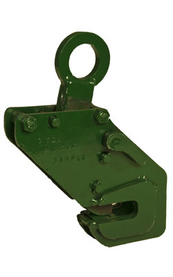 Horizontal Lifting Side Beam Clamp - vertical view